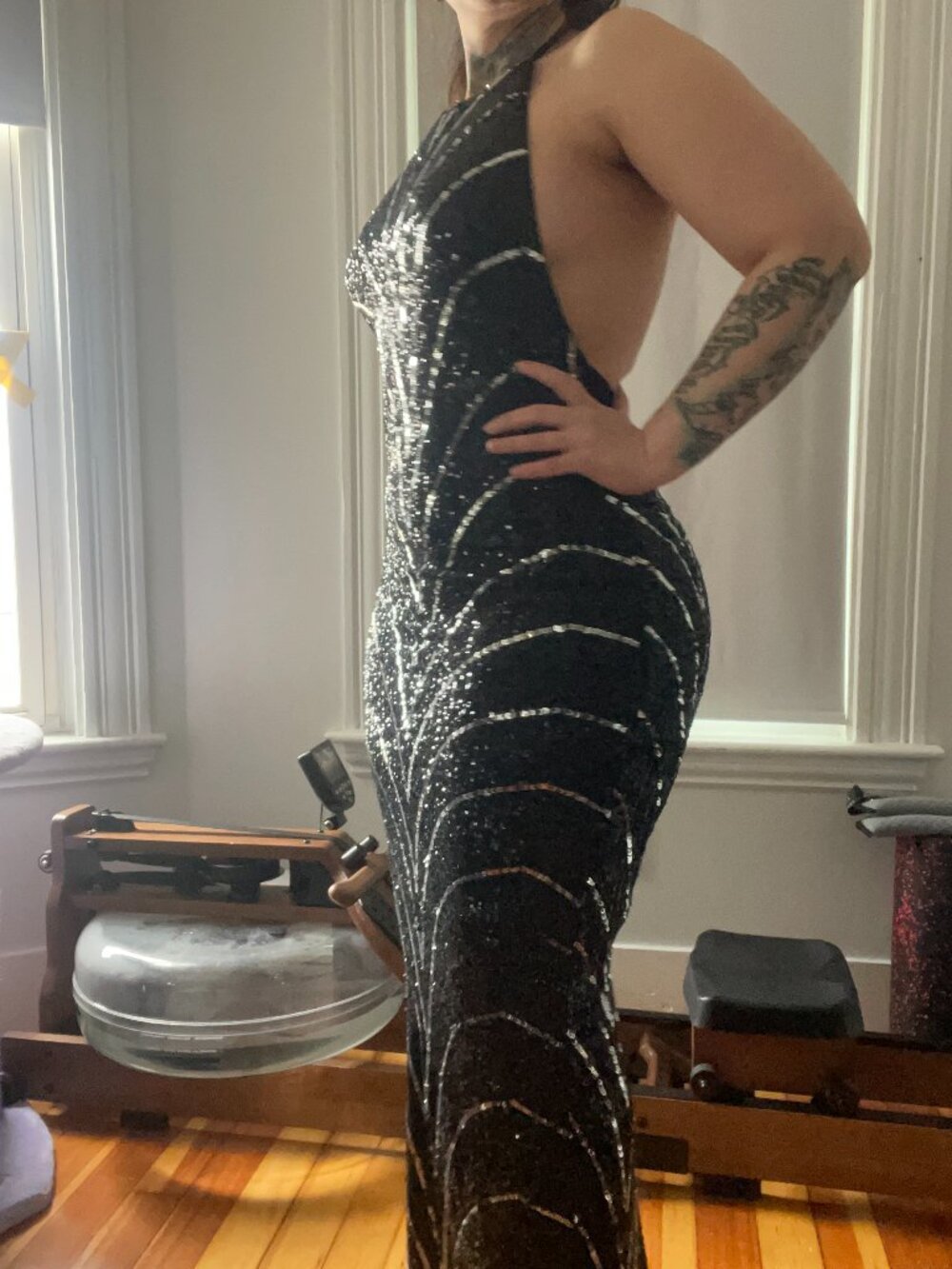 REVOLVE Coreen Gown Michael Costello - Picture 3 of 7